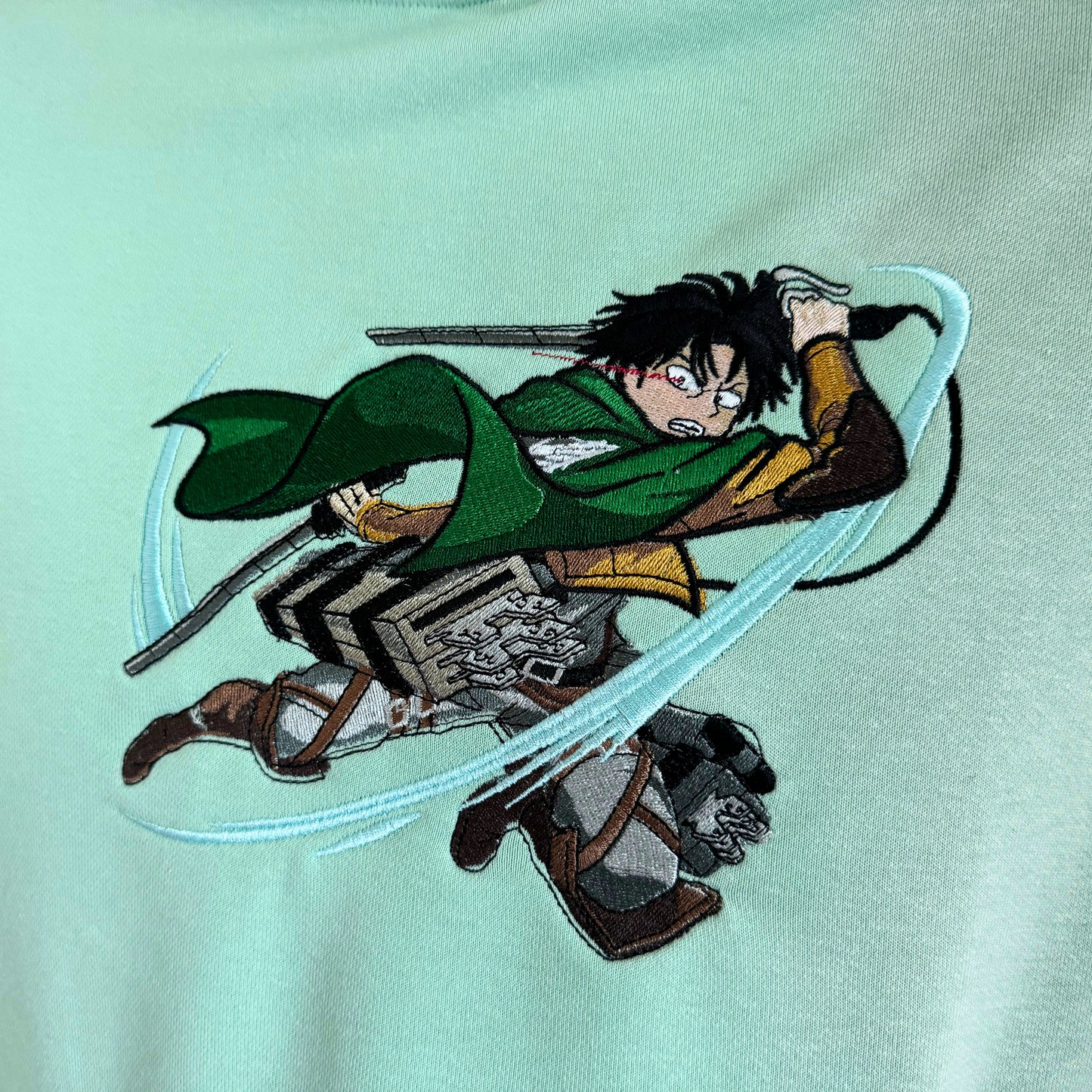 Levi Ackerman Embroidered Hoodie | Attack on Titan